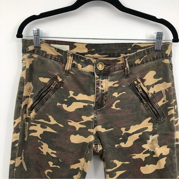 Kut from the Kloth Mia Toothpick Skinny Jean Camp Size 6 - Picture 3 of 13